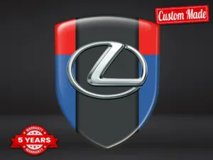 Lexus Doming Aufkleber Auto Stern Limitiert Exklusiv